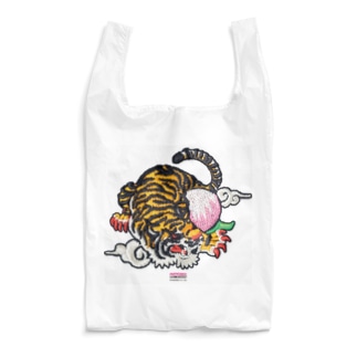虎と桃 Reusable Bag