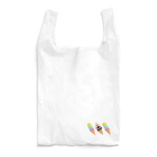 アイスと文鳥ず② Reusable Bag