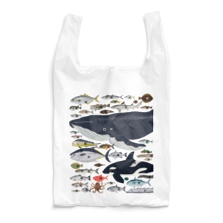 さかなへんの魚シリーズ Reusable Bag