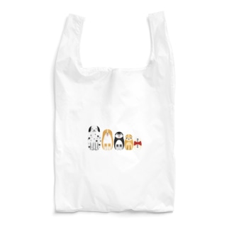 マトリョーシカ 犬＆骨(おやつ) Reusable Bag