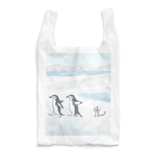 フクロモモンガのジオとペンギン Reusable Bag