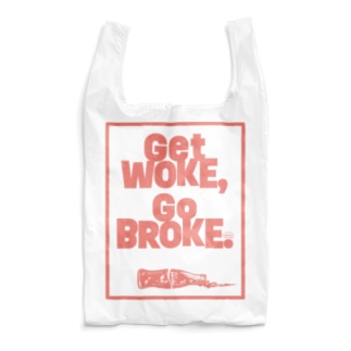 アンチWOKEショッピングバッグ：ベイビーピンク Reusable Bag