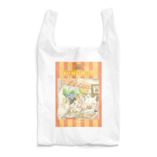 にゃんこバーガー Reusable Bag