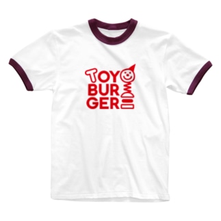 TOY BURGER Ringer T-Shirt
