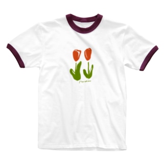 春のロマン Ringer T-Shirt