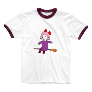 豚の宅急便 Ringer T-Shirt