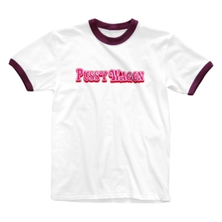 PUSSY WAGON Ringer T-Shirt