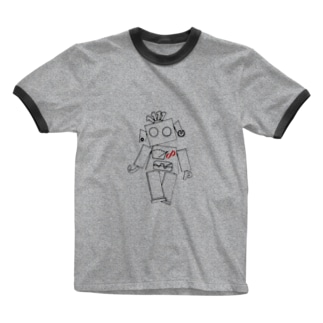 JPロボ Ringer T-Shirt