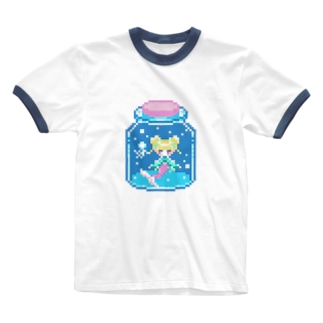 瓶詰め人魚 Ringer T-Shirt