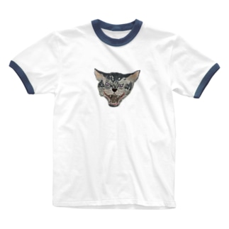 猫 Ringer T-Shirt