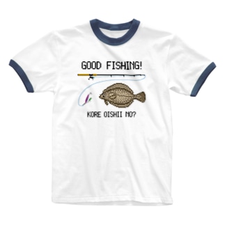 ヒラメ_1 Ringer T-Shirt