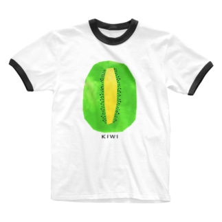 キウイ（kiwifruit）2022 Ringer T-Shirt