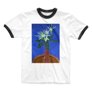 多肉植物 d Ringer T-Shirt