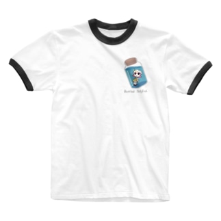 瓶詰めミズクラゲちゃん Ringer T-Shirt