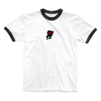 Rose  Ringer T-Shirt