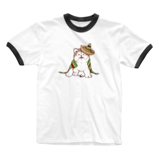メキシカン・マラミュートの子犬 Ringer T-Shirt