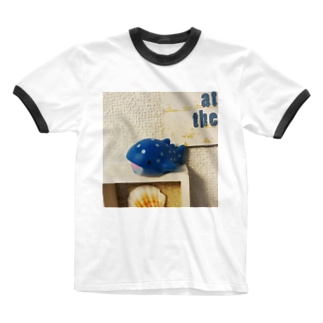 【うみそらchannel】オリジナル Ringer T-Shirt