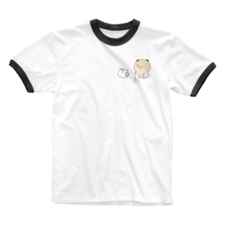 ゆずひこ　線香花火(片面印刷) Ringer T-Shirt