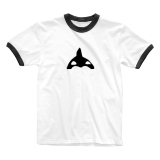 シャチ リンガーtシャツの通販 Suzuri スズリ シャチ リンガーtシャツの通販 Suzuri スズリ