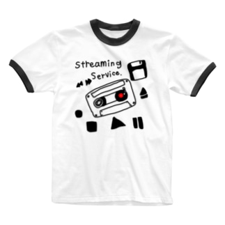 音楽ストリーミングサービスグッズ Ringer T-Shirt