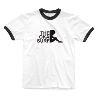 SURF_THE OKASURF LOGO Ringer T-Shirt