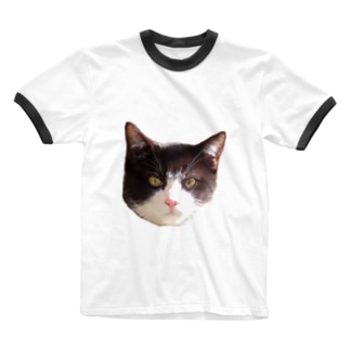 吾輩は猫である。 Ringer T-Shirt