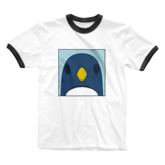 正面ペンギンシャツ Ringer T-Shirt