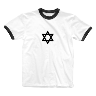 六芒星 Ringer T-Shirt