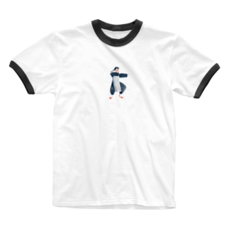 カマキリちゃん Ringer T-Shirt
