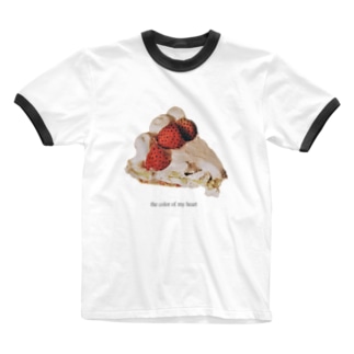 莓のケーキ Ringer T-Shirt