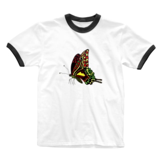 蝶々 Ringer T-Shirt