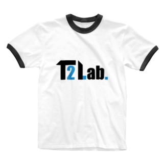 T2Lab.ロゴ Ringer T-Shirt