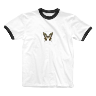 燕尾蝶 Ringer T-Shirt