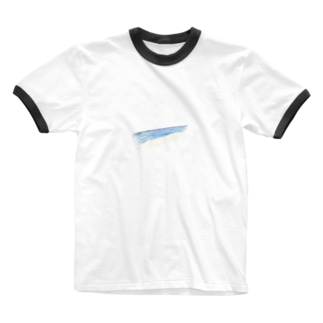 ビーチと星 Ringer T-Shirt