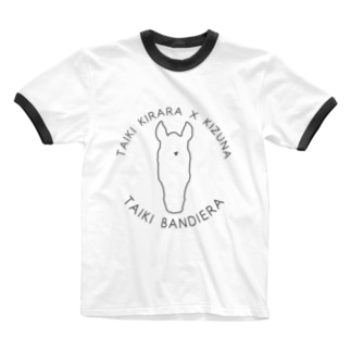 marulogo【BND】kuro Ringer T-Shirt