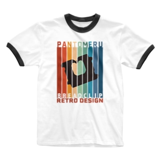 BREAD CLIP -Retro Design- Ringer T-Shirt