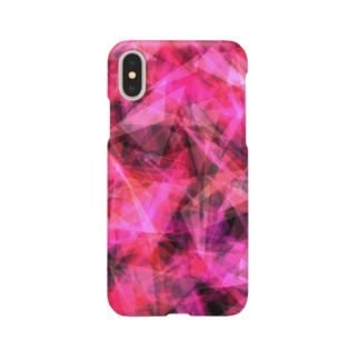 TriangleRandom (Pink) Smartphone Case
