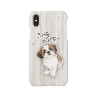 シーズー犬スマホケース ぽんず Iphone ぽんず店長のlovelyシーズー犬グッズ Shihtzuponz のスマホケース Iphoneケース 通販 Suzuri スズリ