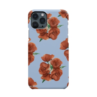 Flower case Ⅰ 【Blue】 Smartphone Case