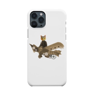 茶とら 猫『うちのコ・シリーズ「スチームパンク 海賊猫 coco」』 ペットロス 愛猫 Smartphone Case