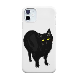 目付きは悪いけど可愛い猫 Smartphone Case