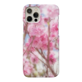 花フォト（八重桜） Smartphone Case
