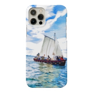 Spirit of Sailors　造船用アイテム（夏のセイリングカッター） Smartphone Case