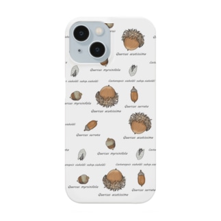ドングリシリーズ【いろいろ】ナチュラル iPhone Smartphone Case