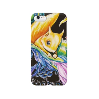 Encounter in the woods- Squirrel - Smartphone Case