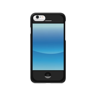 スマホのスマホケース(黒) Smartphone Case