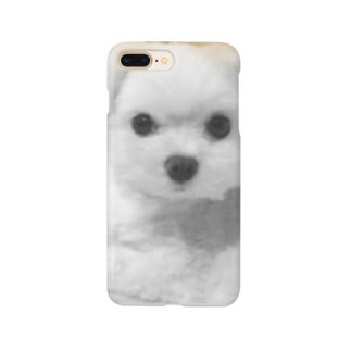 夜明けのマルチーズ１０ マルチーズ本舗 夜明けのマルチーズ グッズショップ Maltese Dog In A Dawn Shop Daifukuchan737 のスマホケース Iphoneケース 通販 Suzuri スズリ