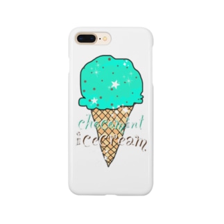 チョコミントアイスクリーム Smartphone Case