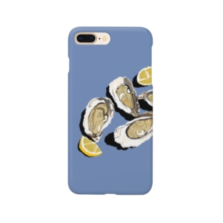 牡蠣とレモンのiPhoneケース Smartphone Case