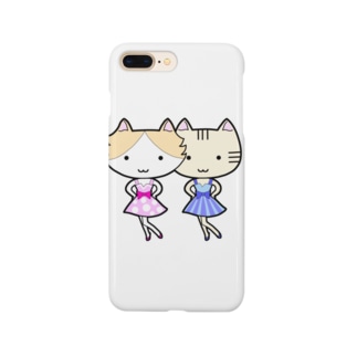 猫のナナミとミミ子 Smartphone Case
